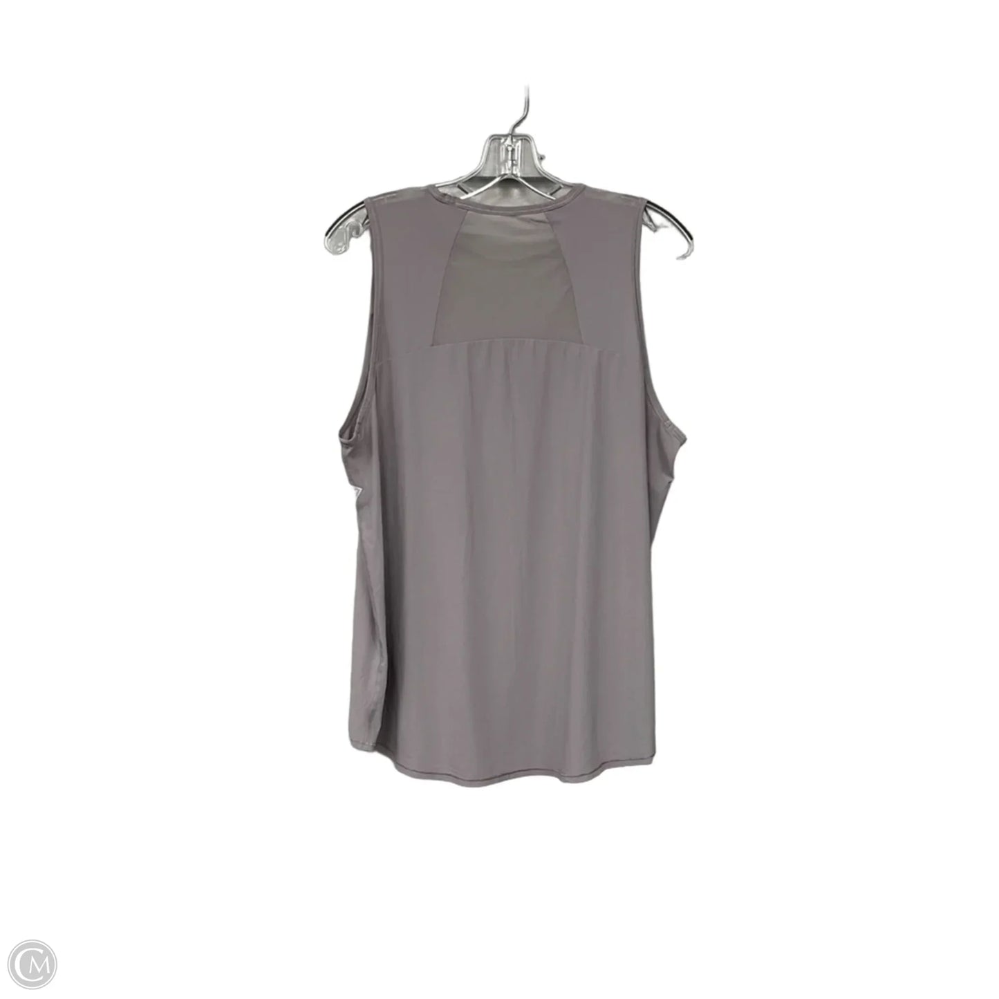 Athletic Tank Top By Lululemon In Grey, Size: 12