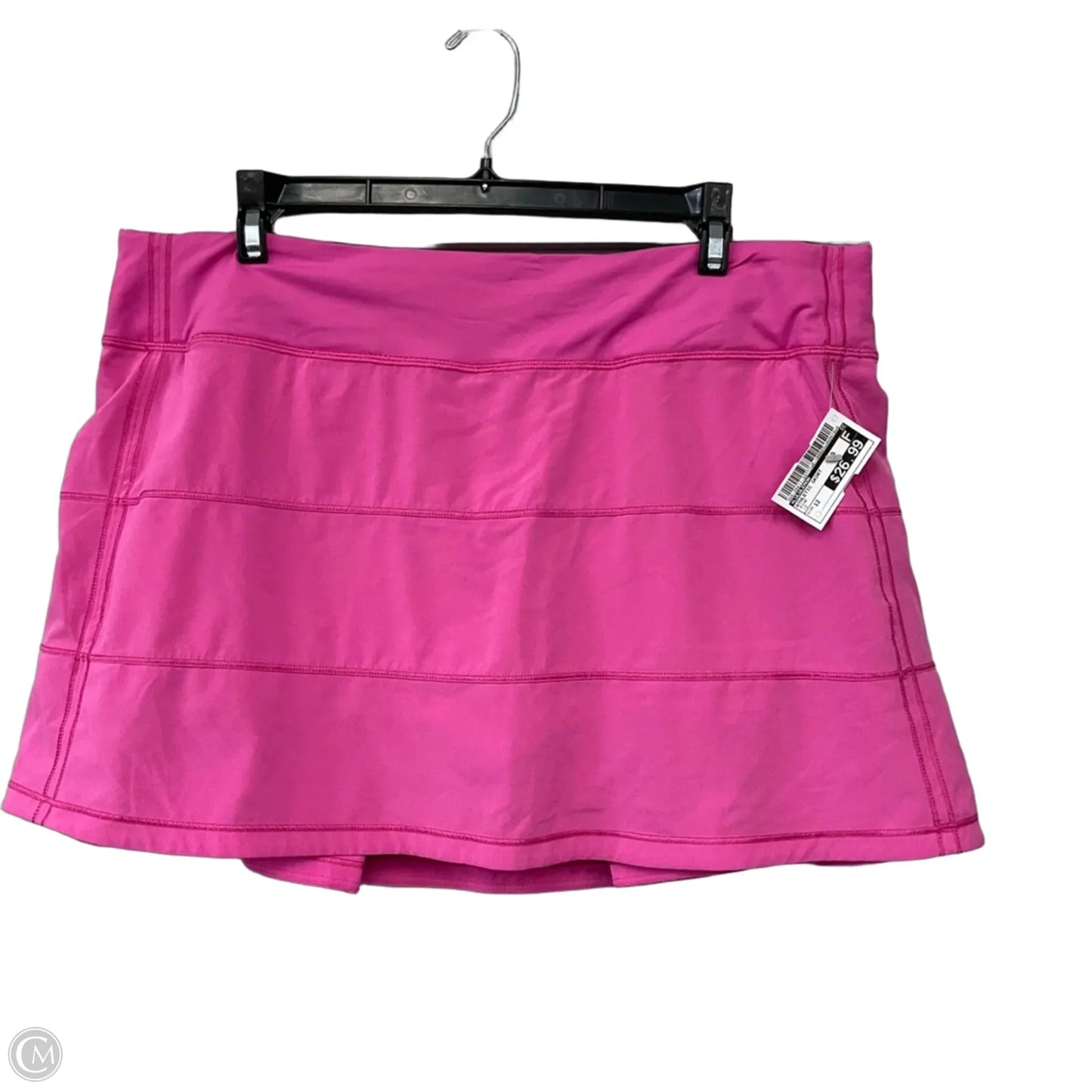 Athletic Skort By Lululemon In Pink, Size: 12