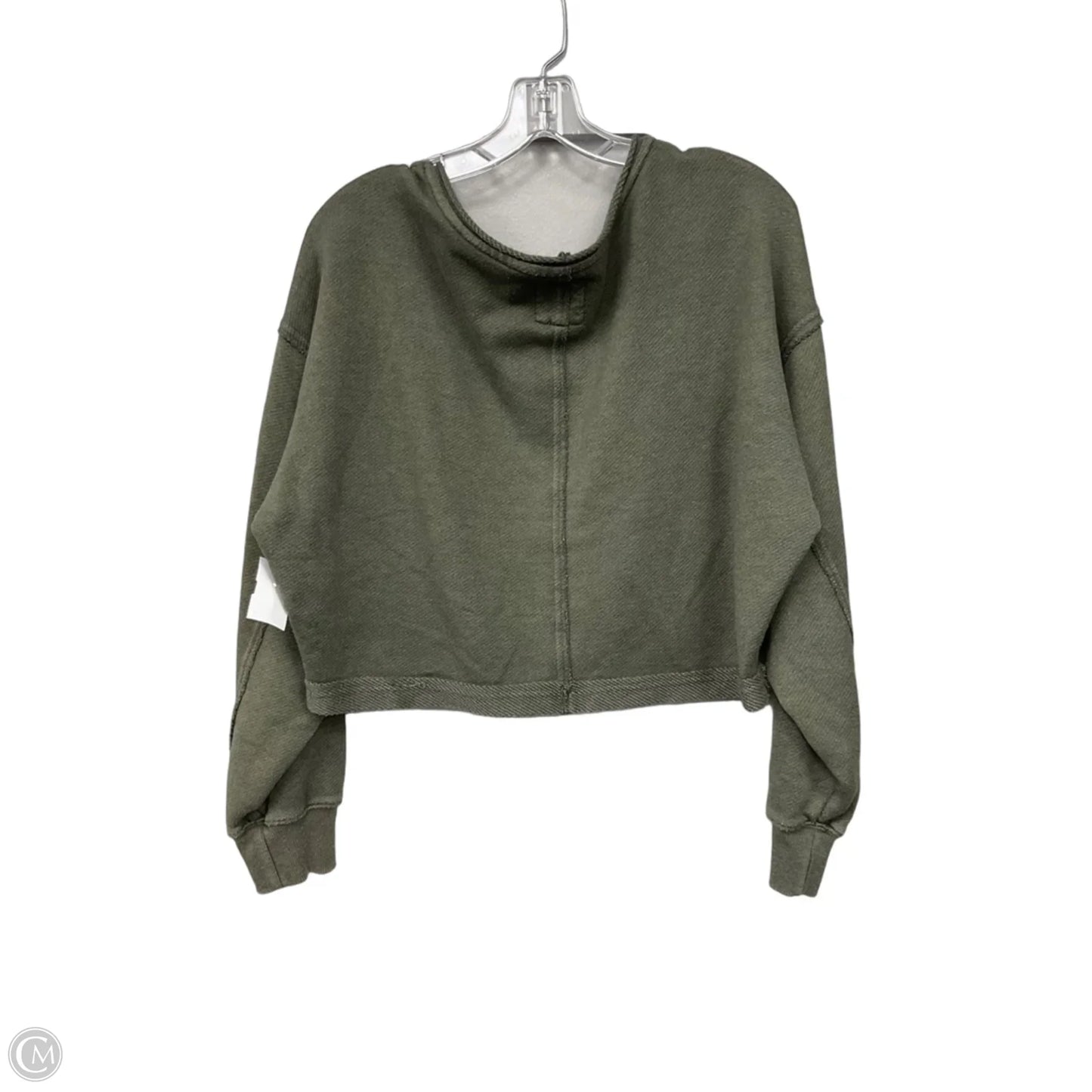 Top Long Sleeve By Aerie In Green, Size: M