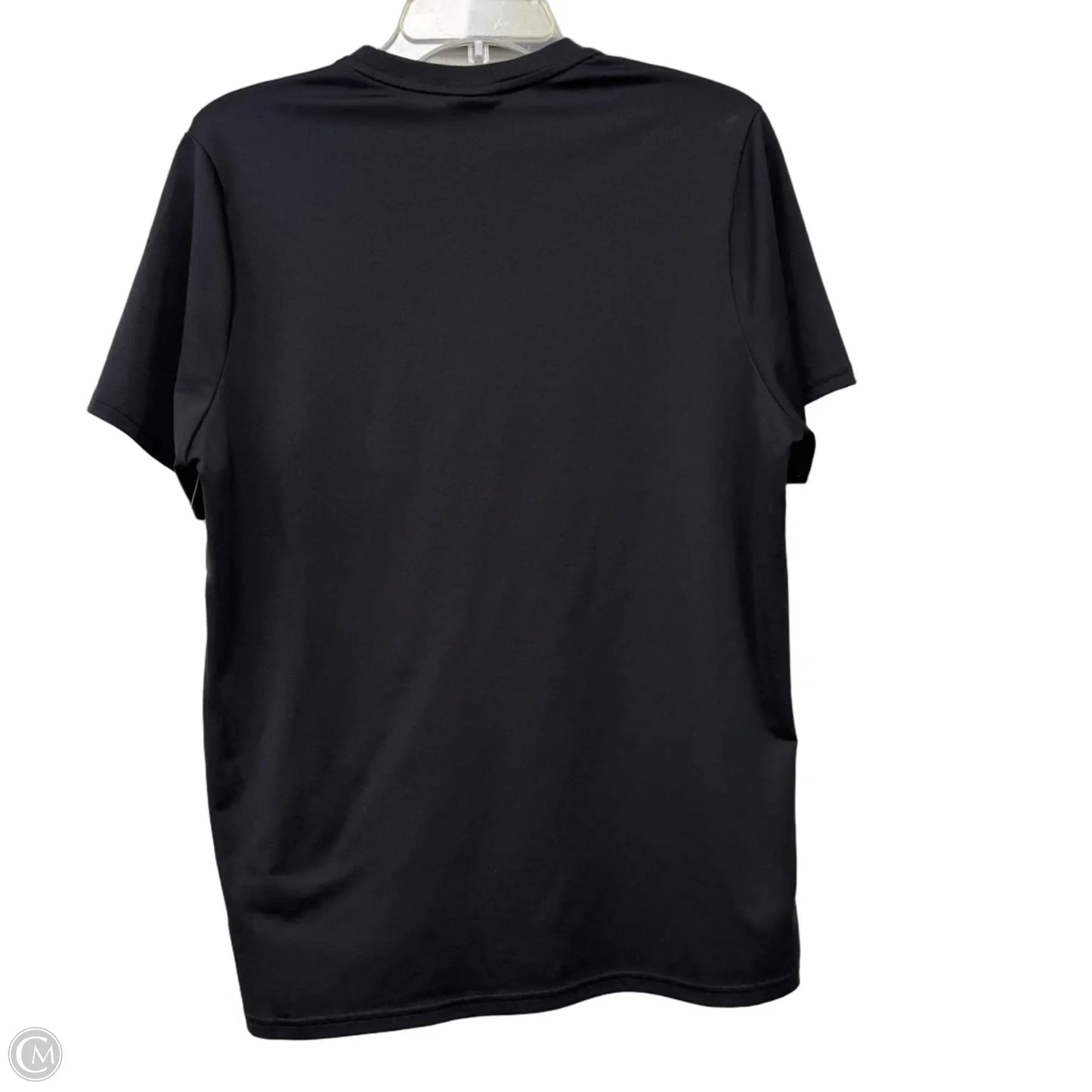 Athletic Top Short Sleeve By Gym Shark In Black, Size: M