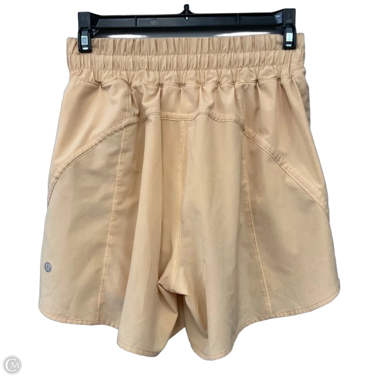 Athletic Shorts By Lululemon In Orange, Size: 6