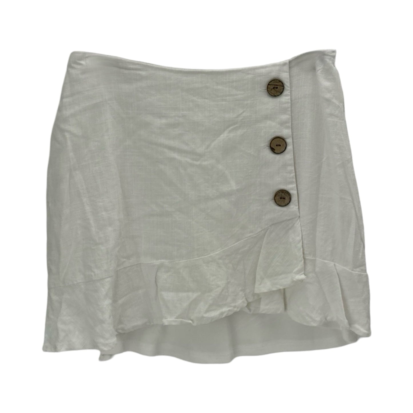 White Skirt Mini & Short Cotton Candy, Size M