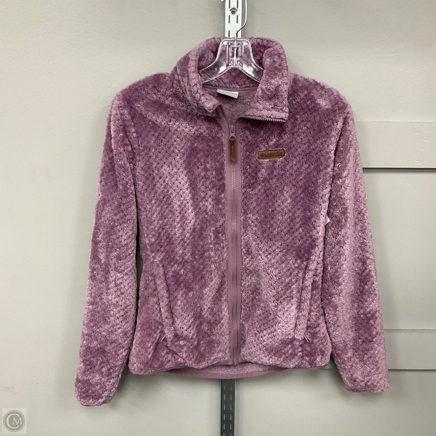 Jacket Faux Fur & Sherpa By Columbia In Purple, Size: S