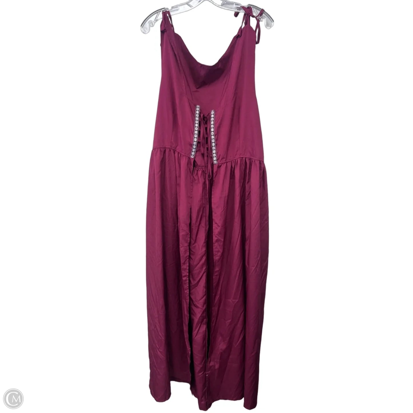 Dress Casual Maxi By Clothes Mentor In Red, Size: 2x