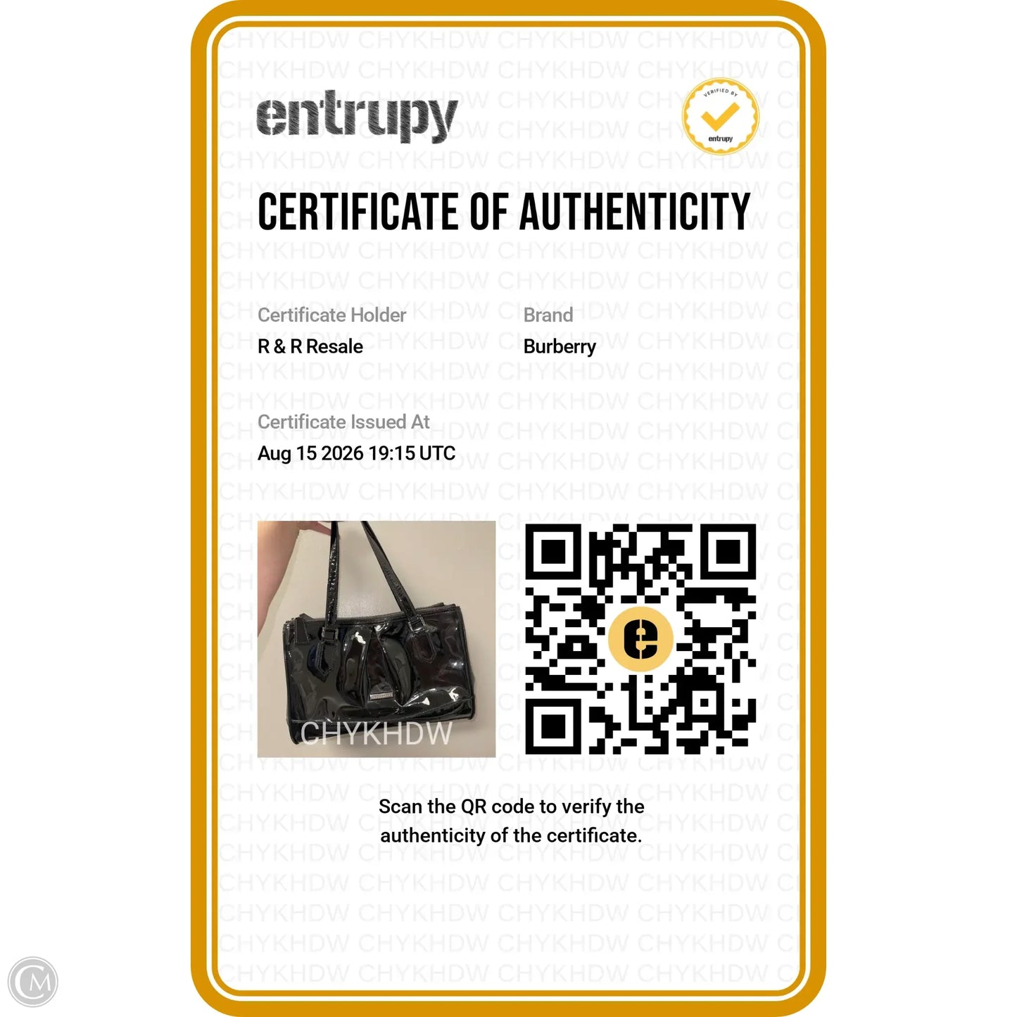 Handbag Luxury Designer By Burberry, Size: Medium