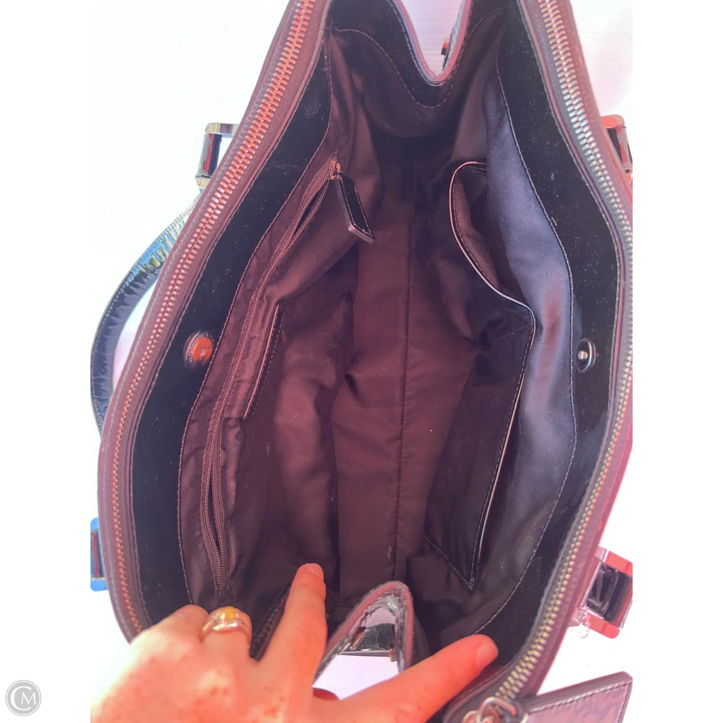 Handbag Luxury Designer By Burberry, Size: Medium