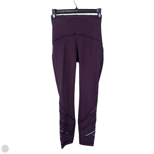 Athletic Leggings By Lululemon In Purple, Size: 2