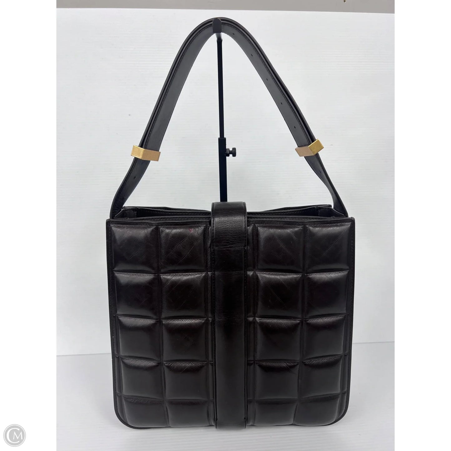 Leather Marie Handbag Luxury Designer By Bottega Veneta, Size: Medium