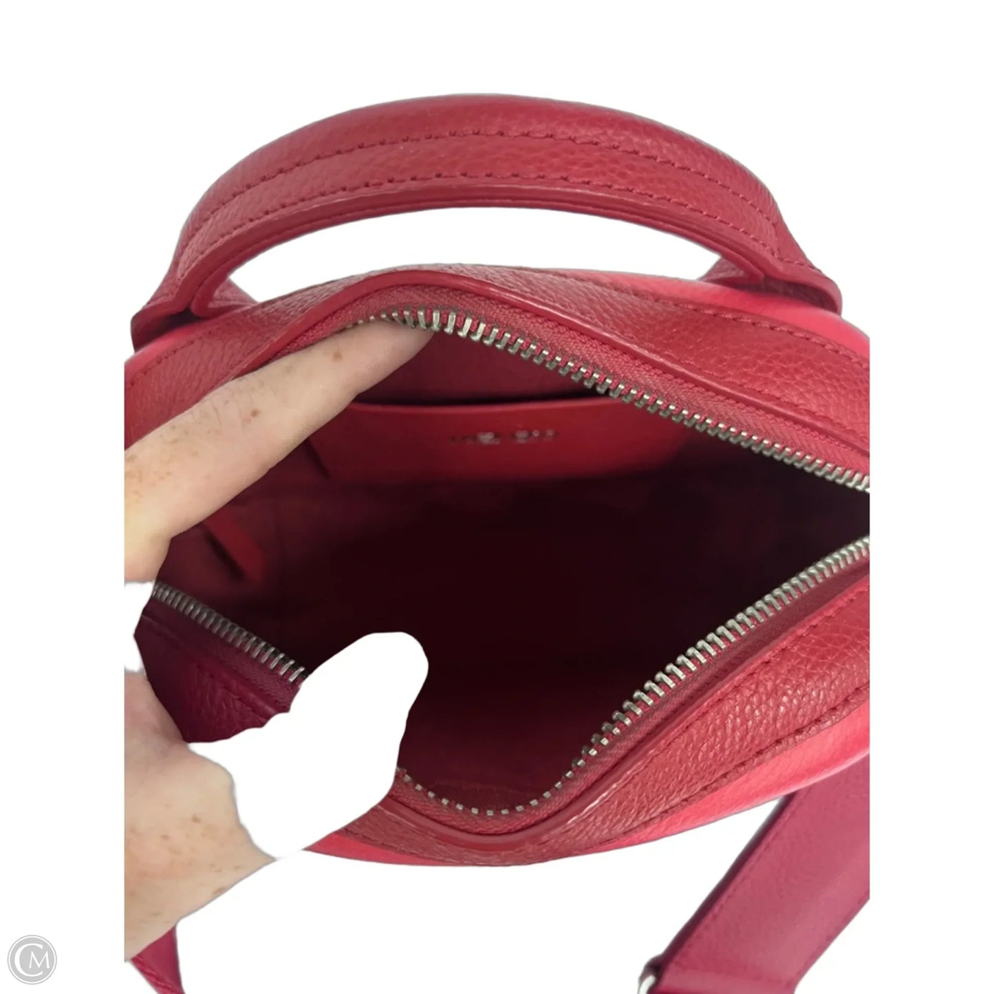 Crossbody Leather By Cma, Size: Small