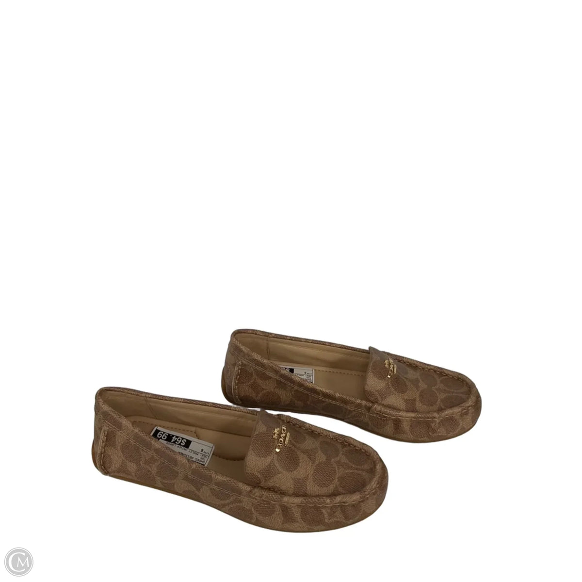 Shoes Designer By Coach In Tan, Size: 6