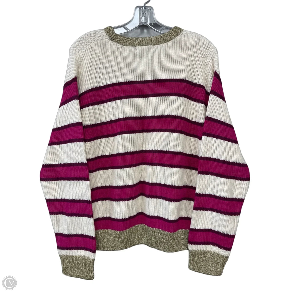 Sweater By 525 In Striped Pattern, Size: M