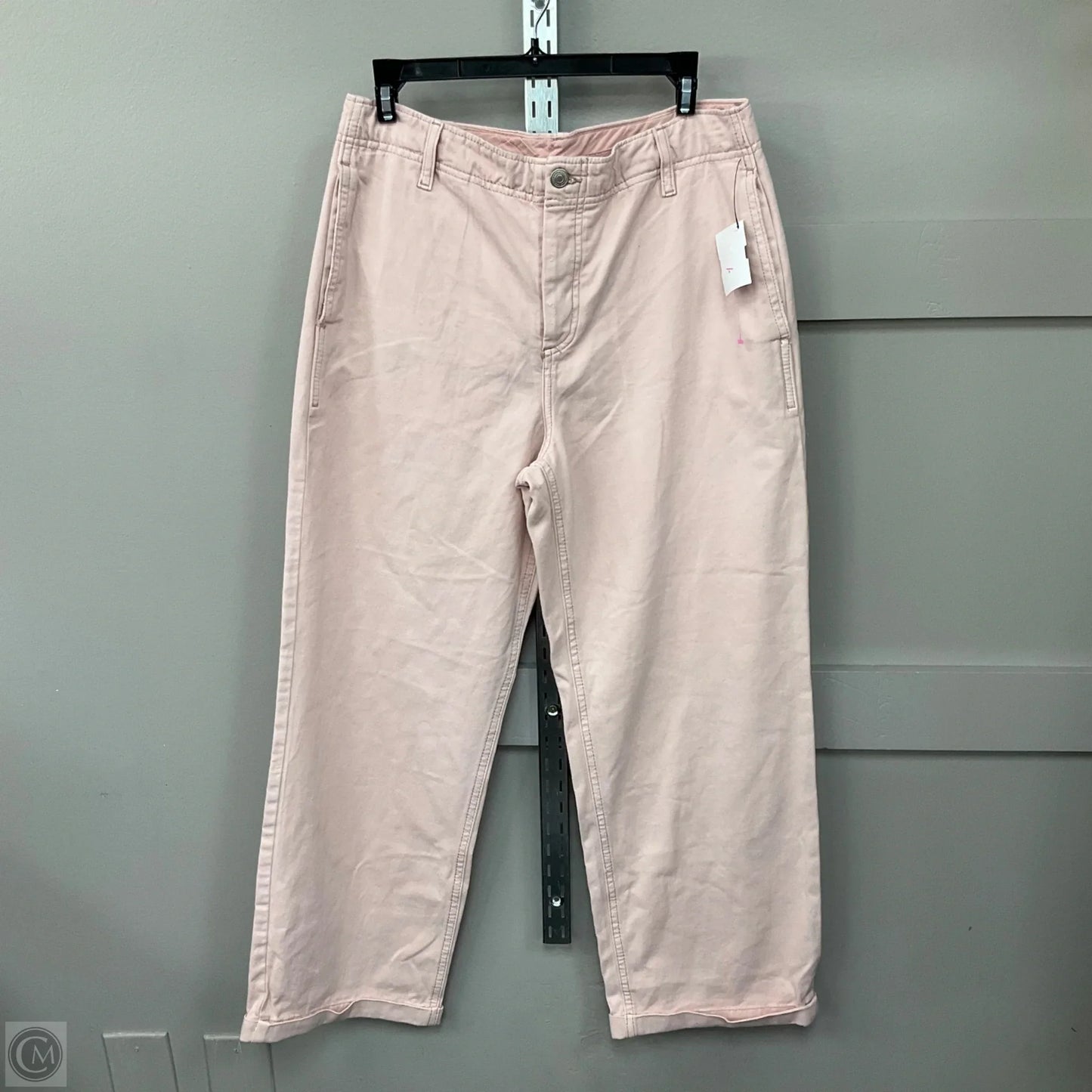 Jeans Straight By Free People In Pink, Size: 6