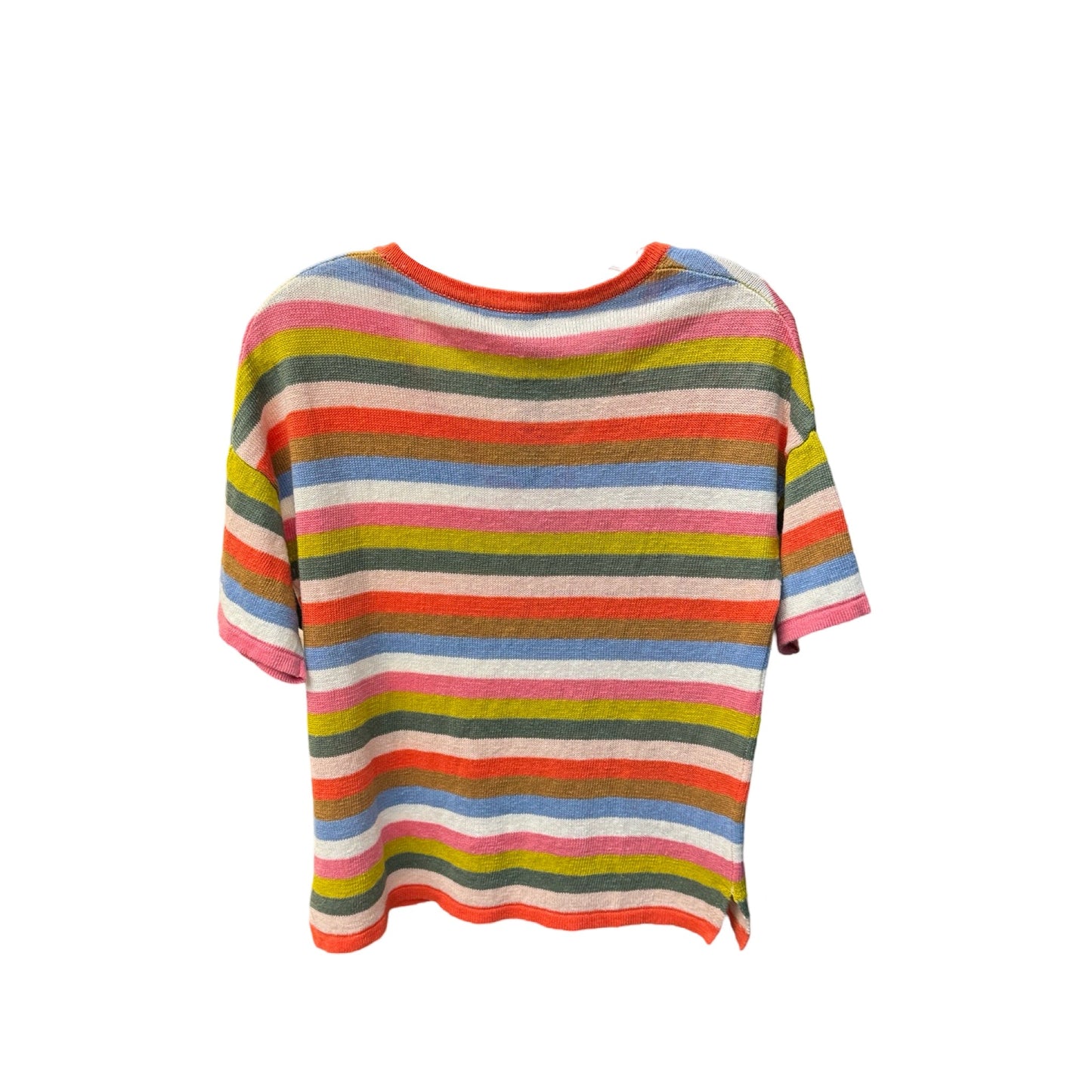 Top Short Sleeve By Boden In Multi-colored, Size: 2