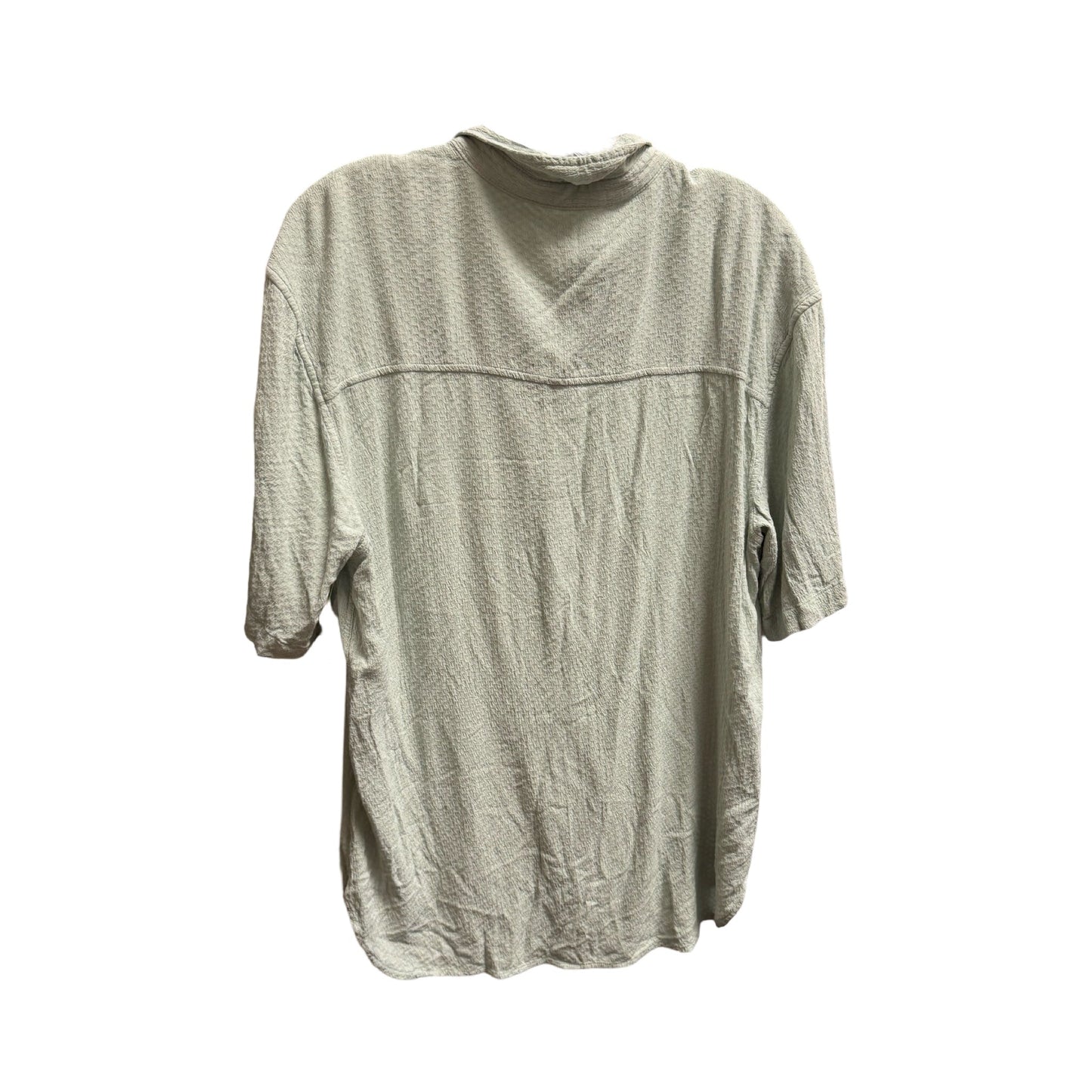 Top Short Sleeve By Urban Outfitters In Green, Size: M