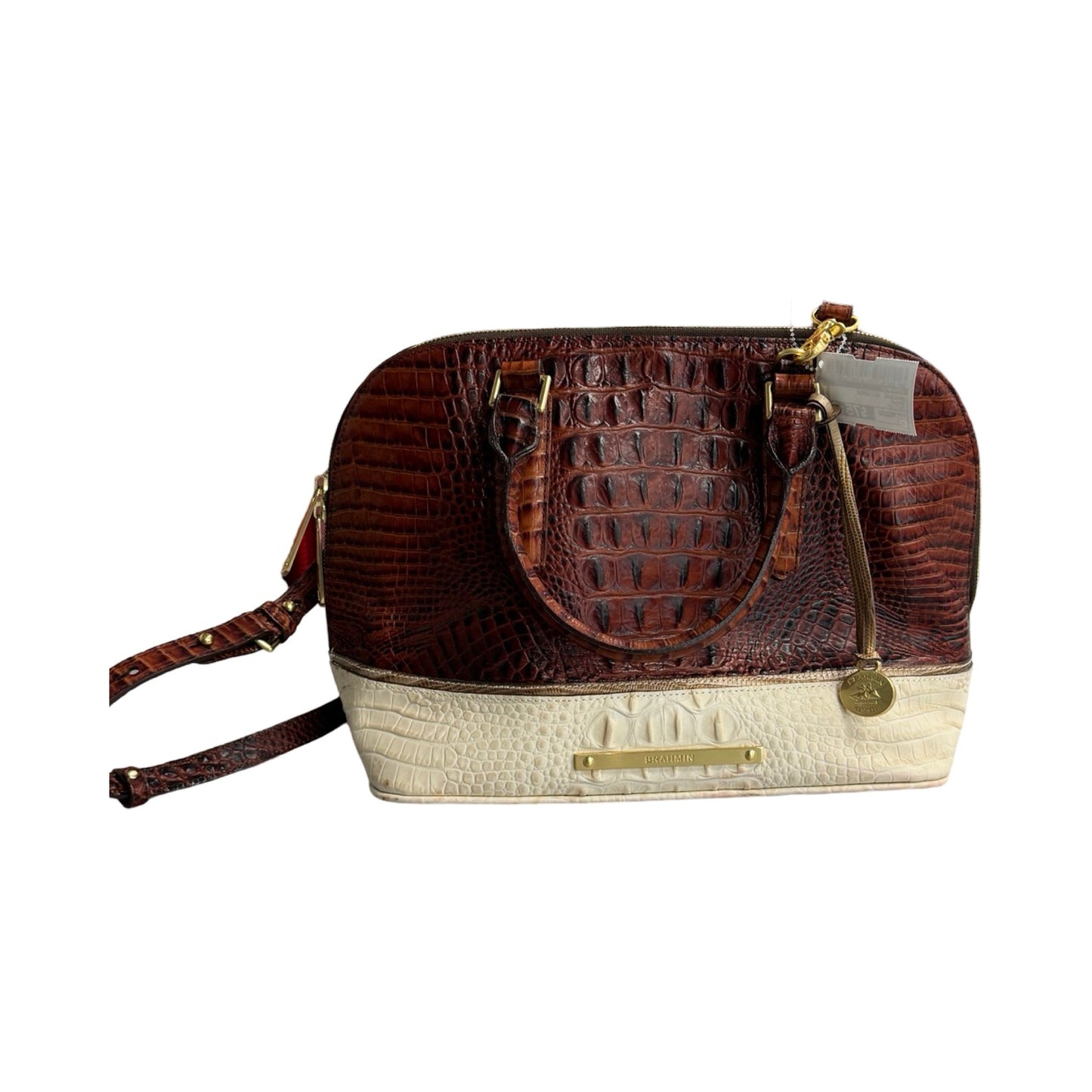 Handbag Designer By Brahmin, Size: Medium