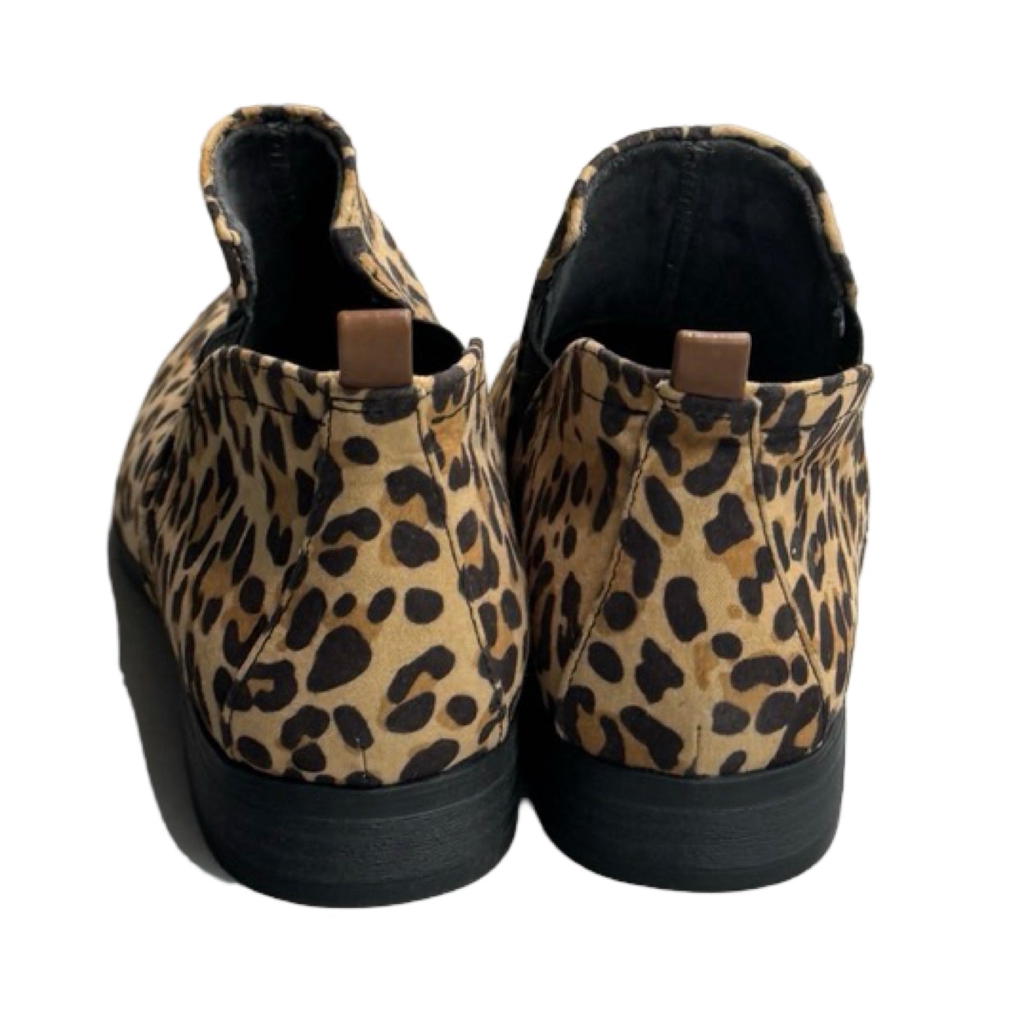 Boots Ankle Heels By Dr Scholls In Animal Print, Size: 7.5