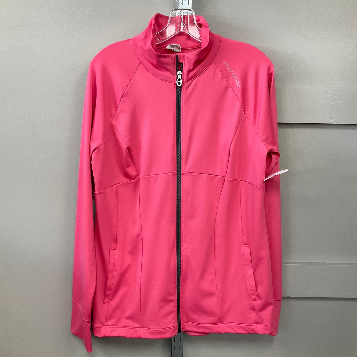 Athletic Jacket By Under Armour In Pink, Size: Xl