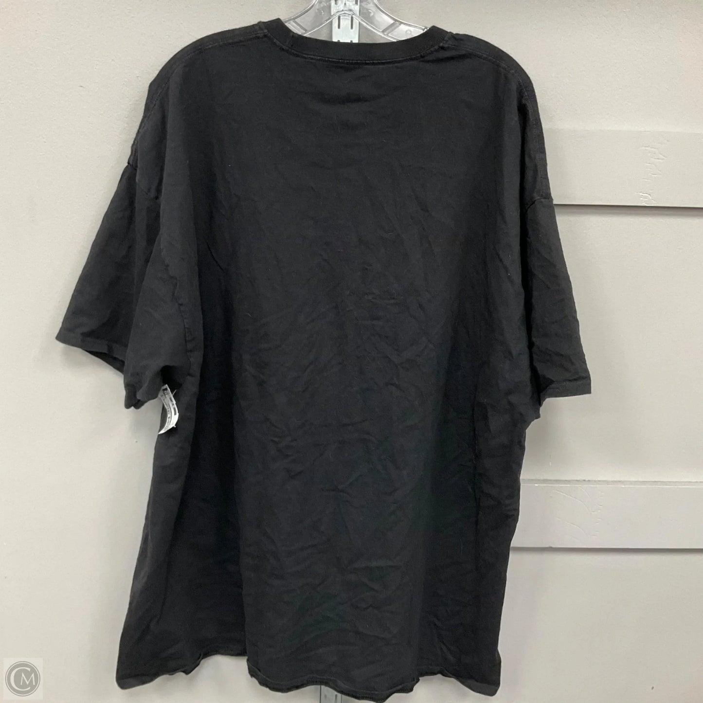 Top Short Sleeve By Hanes In Black, Size: 3x