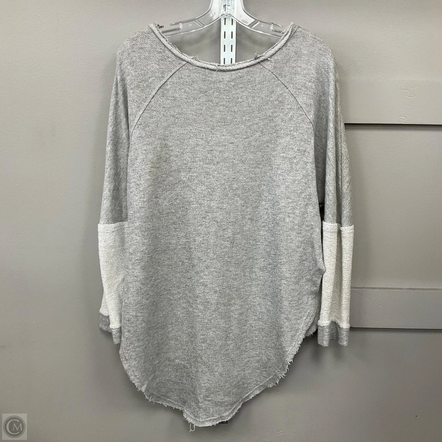 Top Long Sleeve By Free People In Grey, Size: Xs