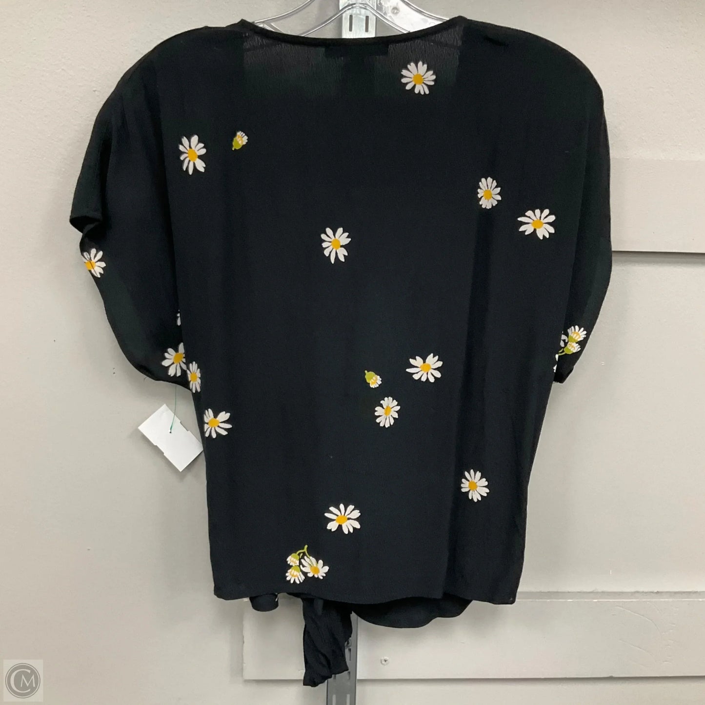 Top Short Sleeve By Madewell In Black, Size: M