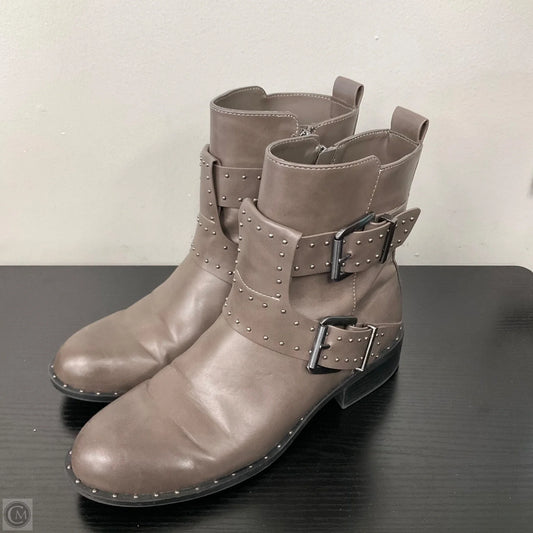 Boots Ankle Heels By Charles By Charles David In Brown, Size: 9