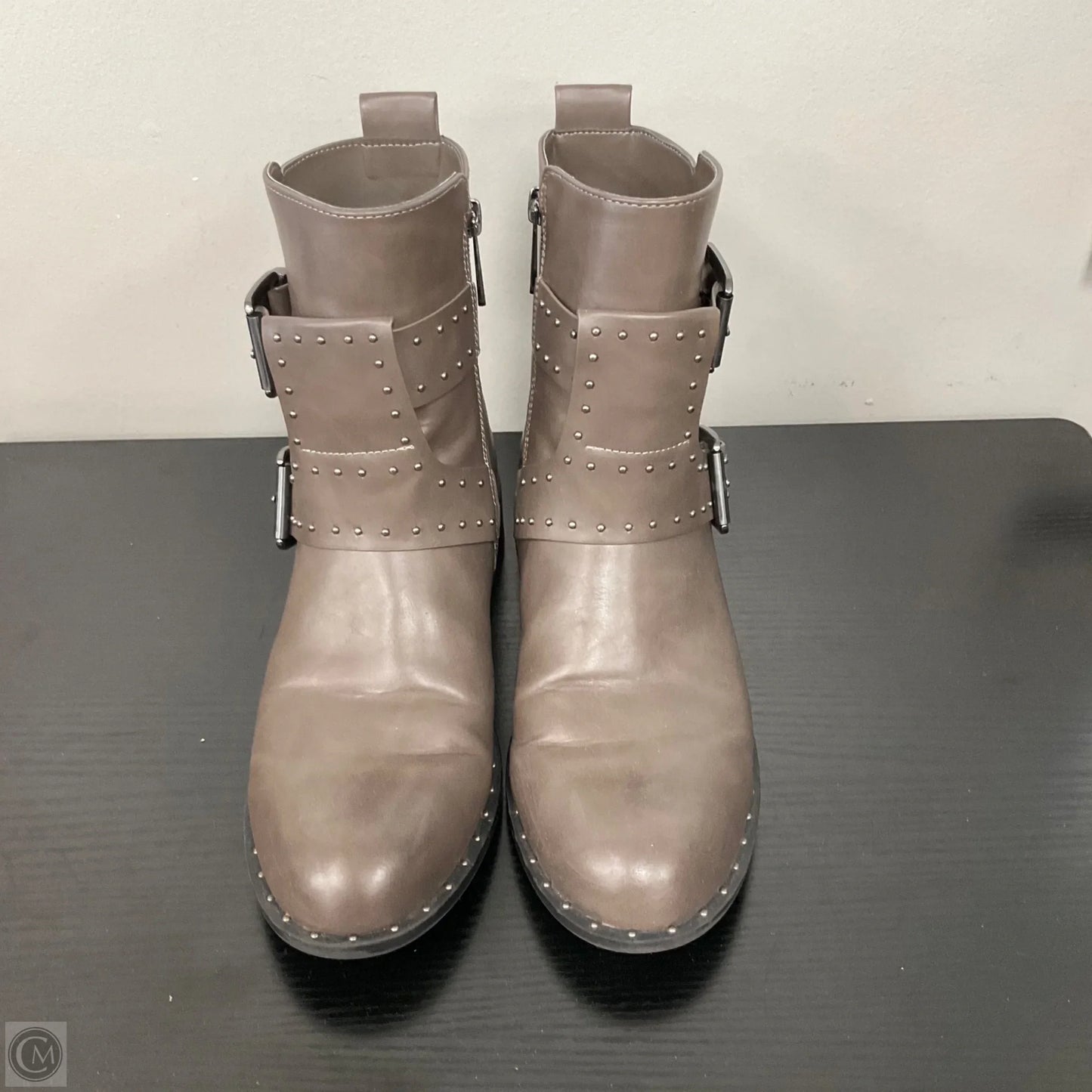 Boots Ankle Heels By Charles By Charles David In Brown, Size: 9