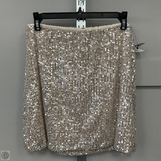 Skirt Mini & Short By Old Navy In Gold, Size: M