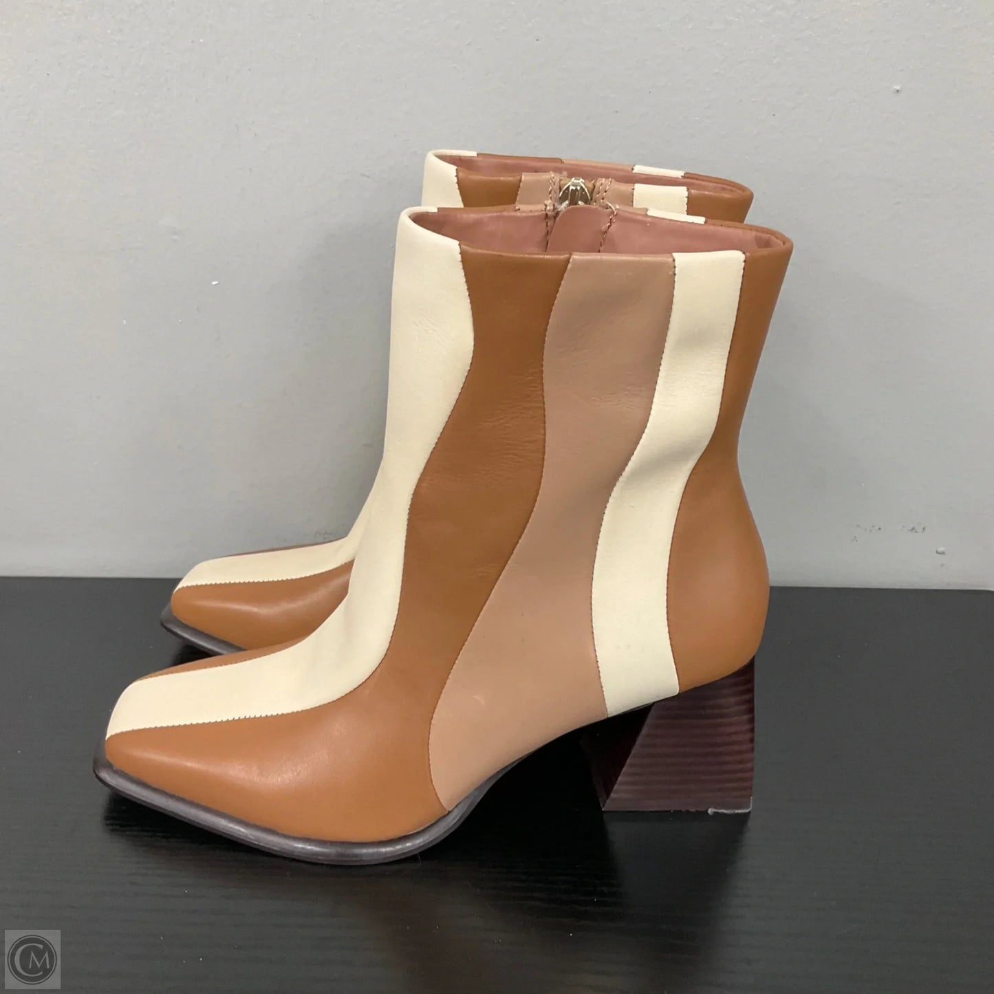 Boots Ankle Heels By Gianni Bini In Multi-colored, Size: 6.5