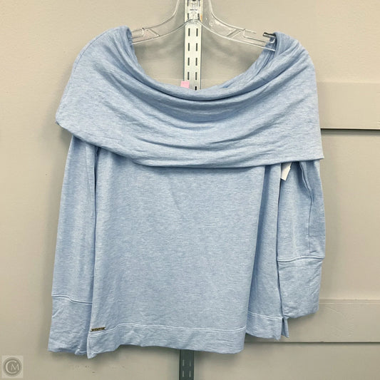 Top Long Sleeve Designer By Lilly Pulitzer In Blue, Size: S