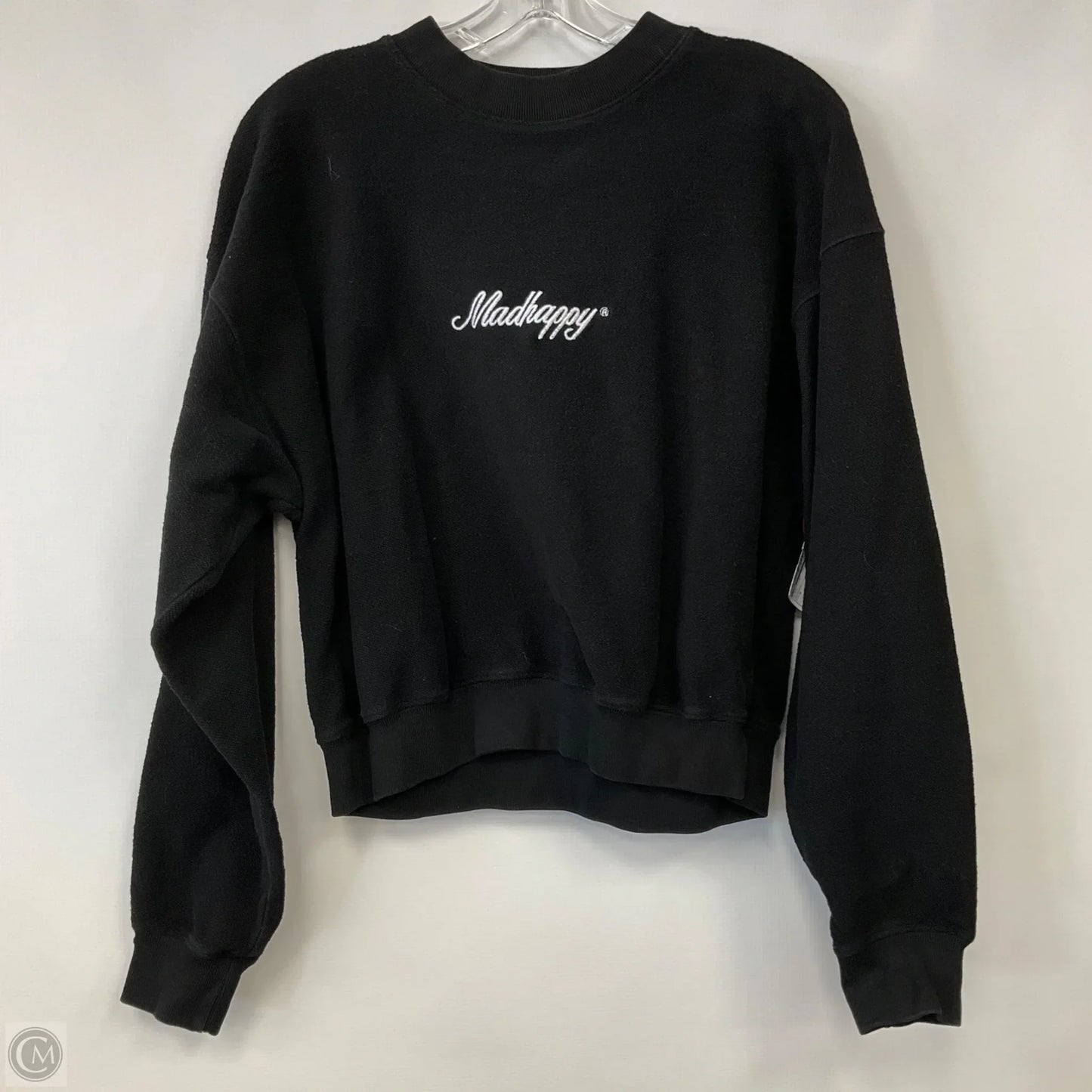 Sweatshirt Crewneck By Madhappy In Black, Size: M