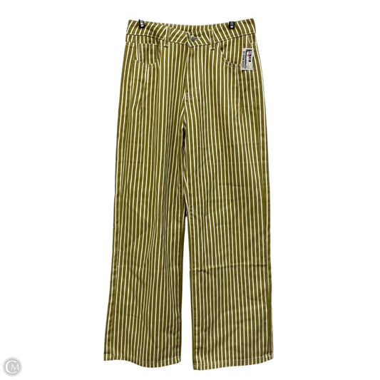 Jeans Straight In Green, Size: M