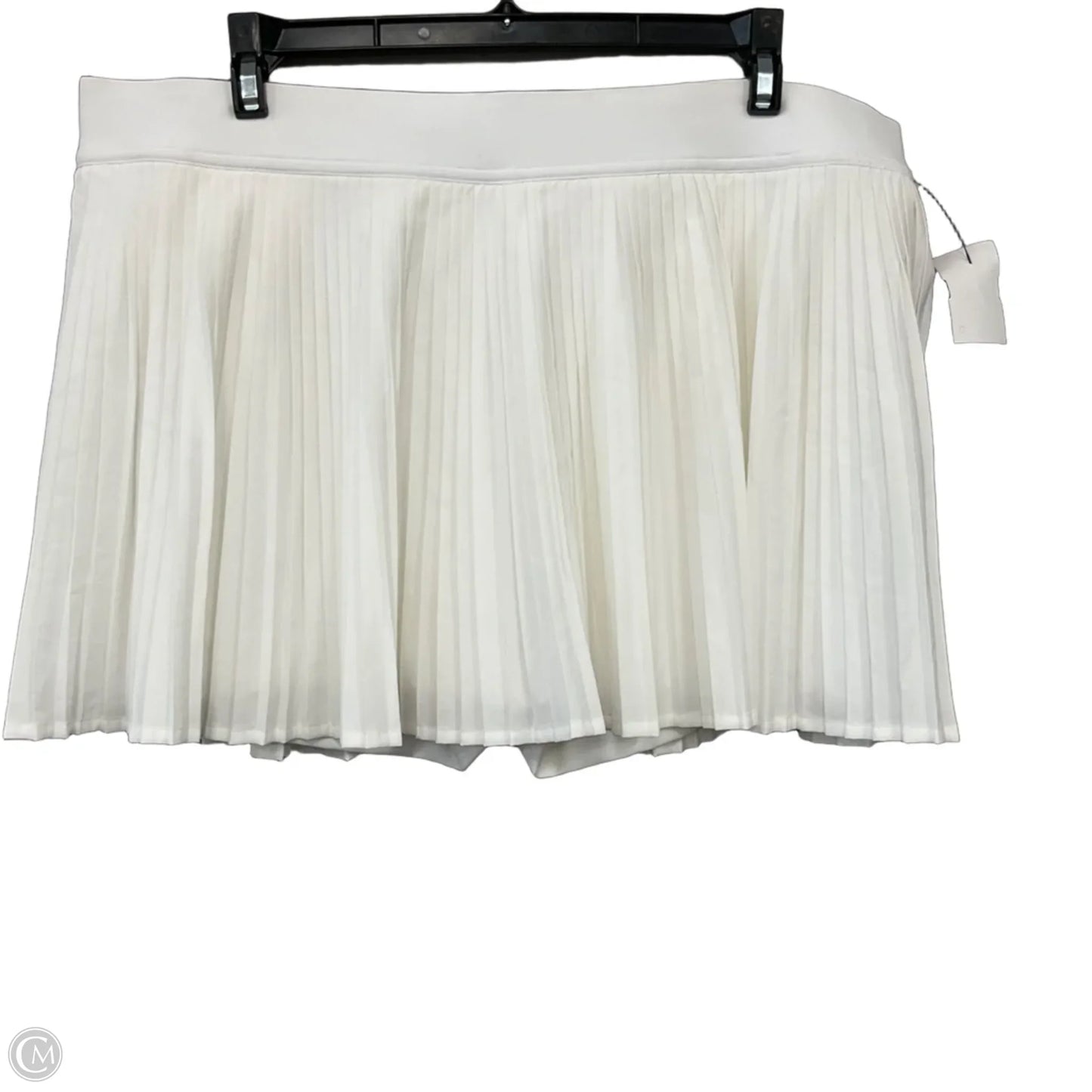 Athletic Skort By Lululemon In White, Size: 14