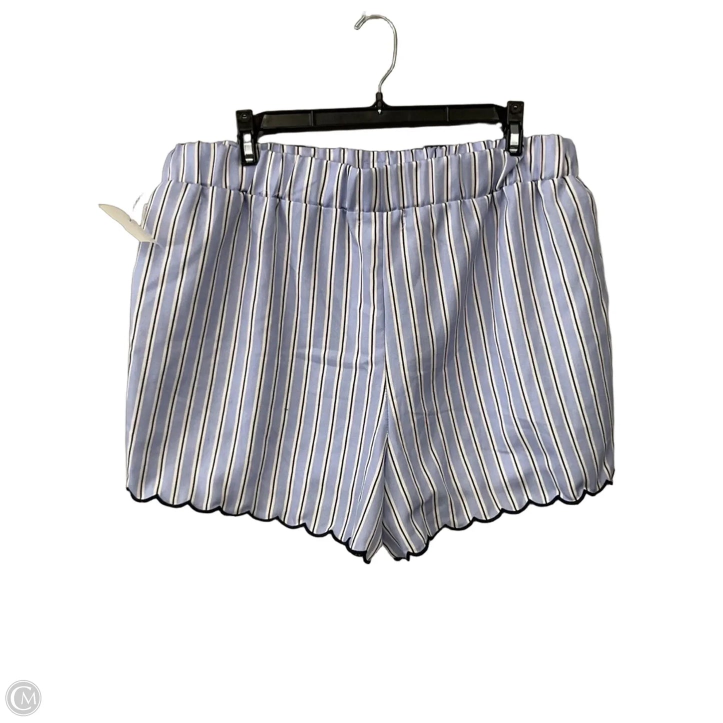Shorts By Rae Dunn In Striped Pattern, Size: Xl