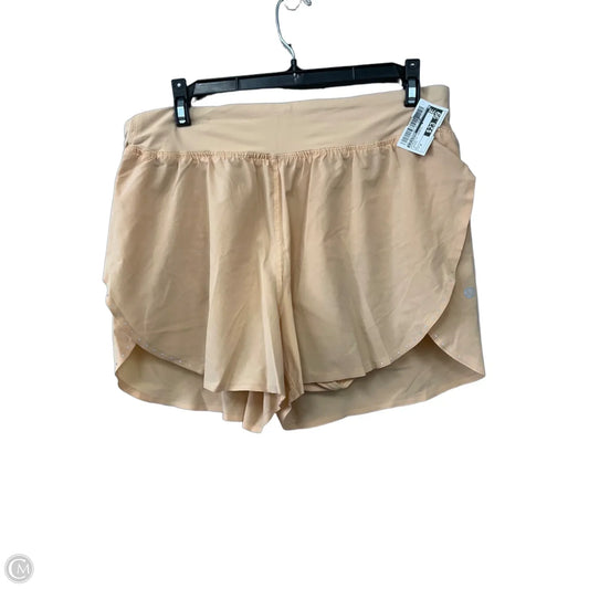 Athletic Shorts By Lululemon In Orange, Size: 8