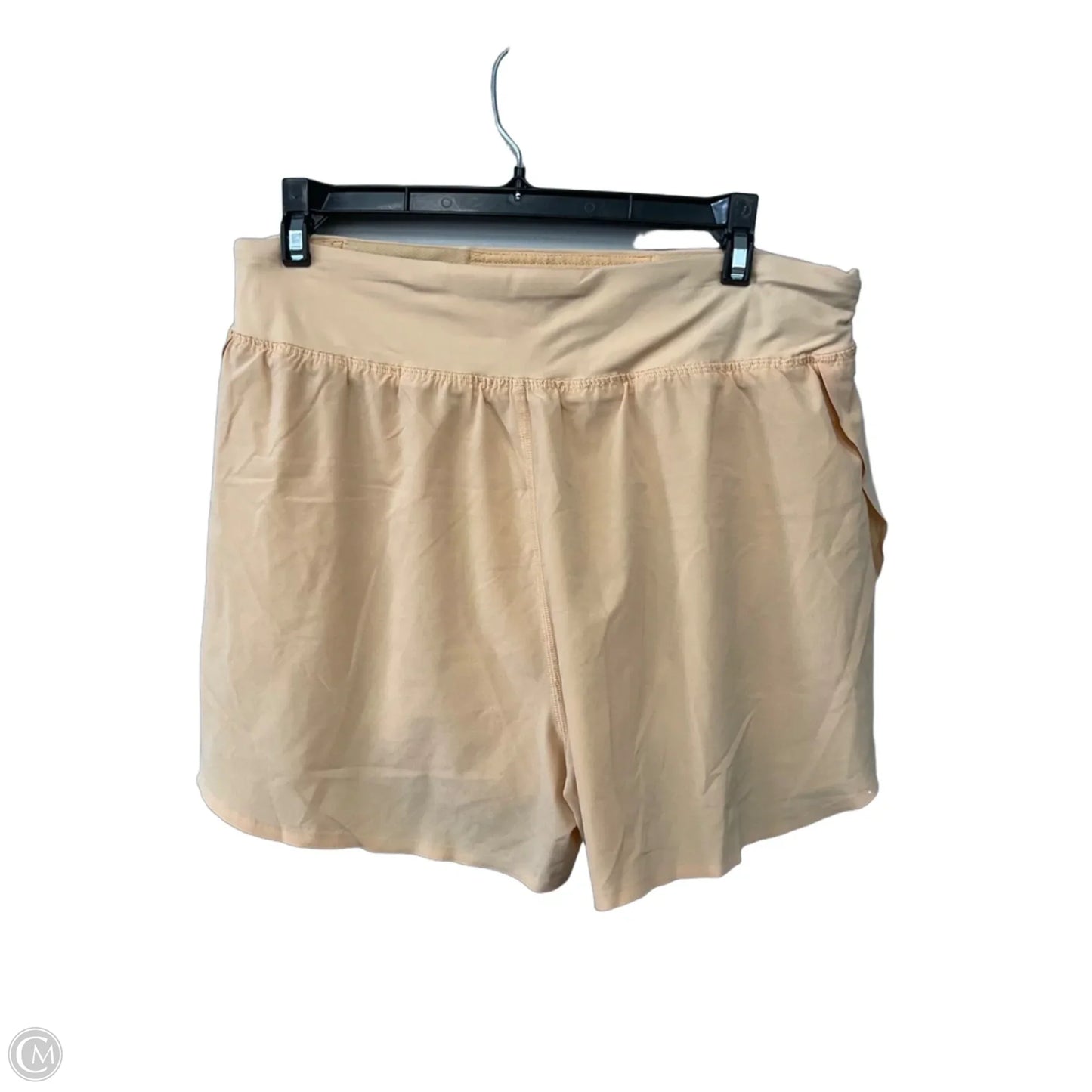 Athletic Shorts By Lululemon In Orange, Size: 8