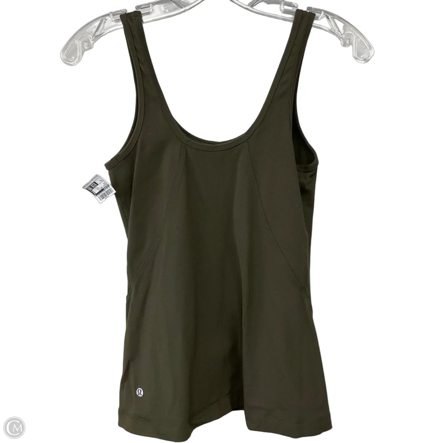Athletic Tank Top By Lululemon In Green, Size: 6