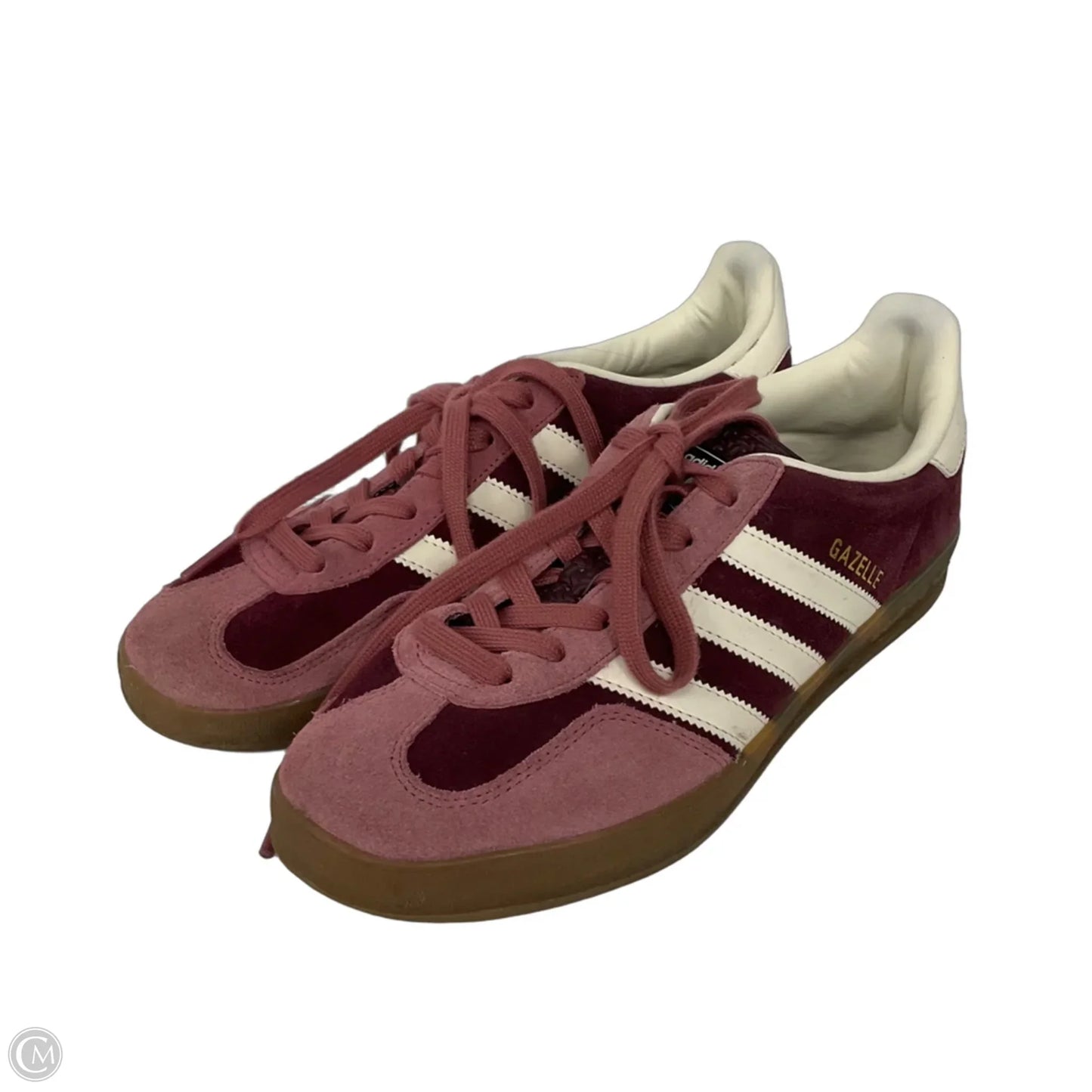 Shoes Sneakers By Adidas In Maroon, Size: 8