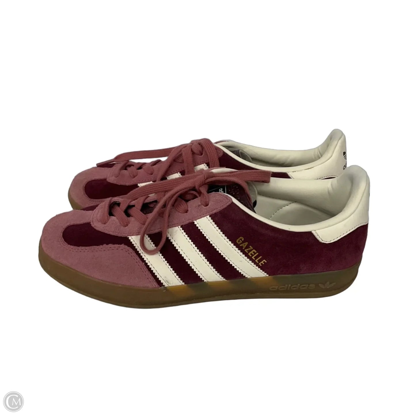 Shoes Sneakers By Adidas In Maroon, Size: 8