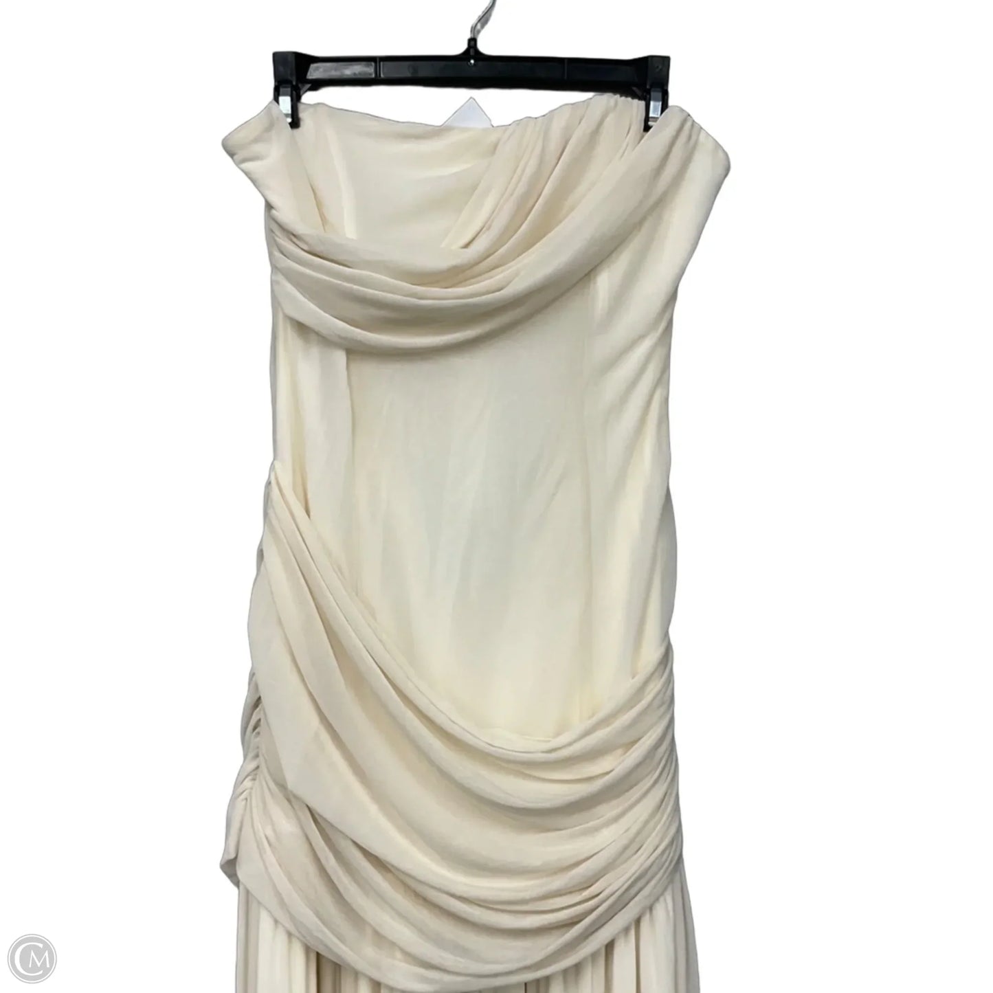 The Ember Wrapped Dress By Misha In Ivory, Size: L