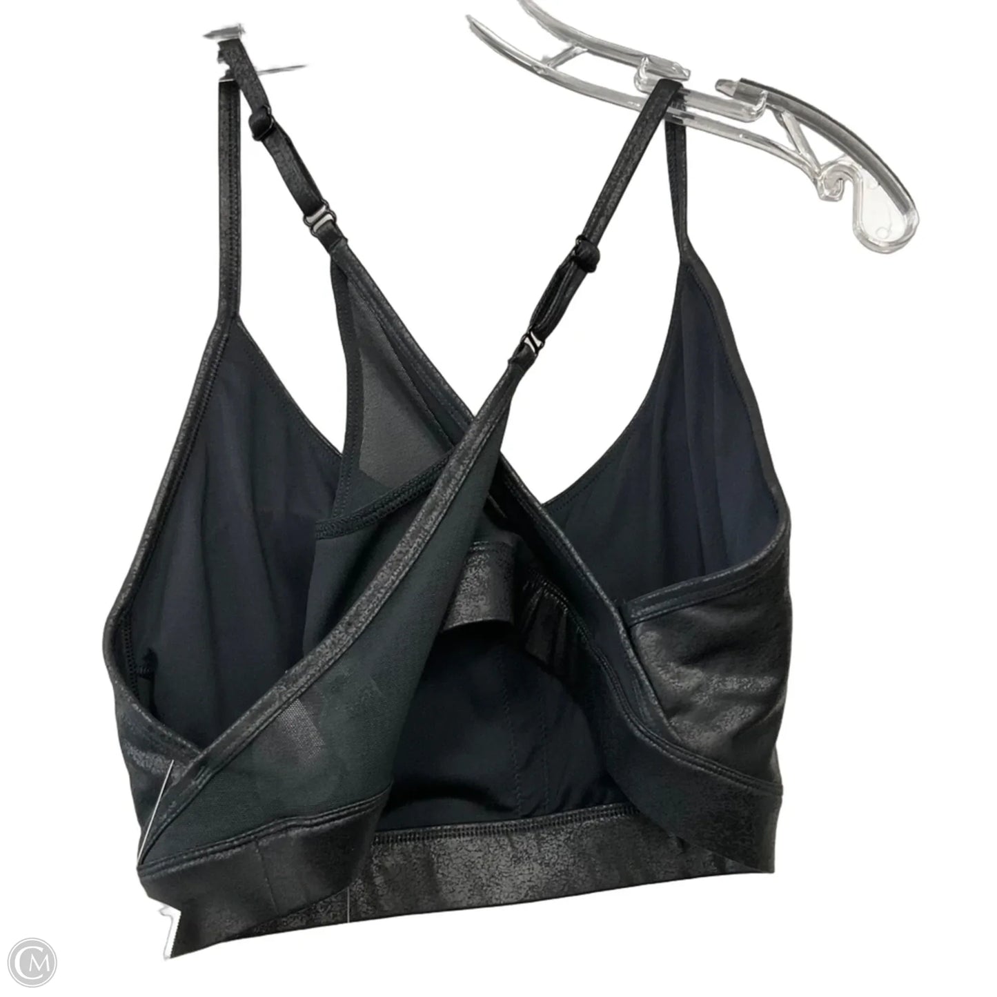 Athletic Bra By Reebok In Black, Size: Xl