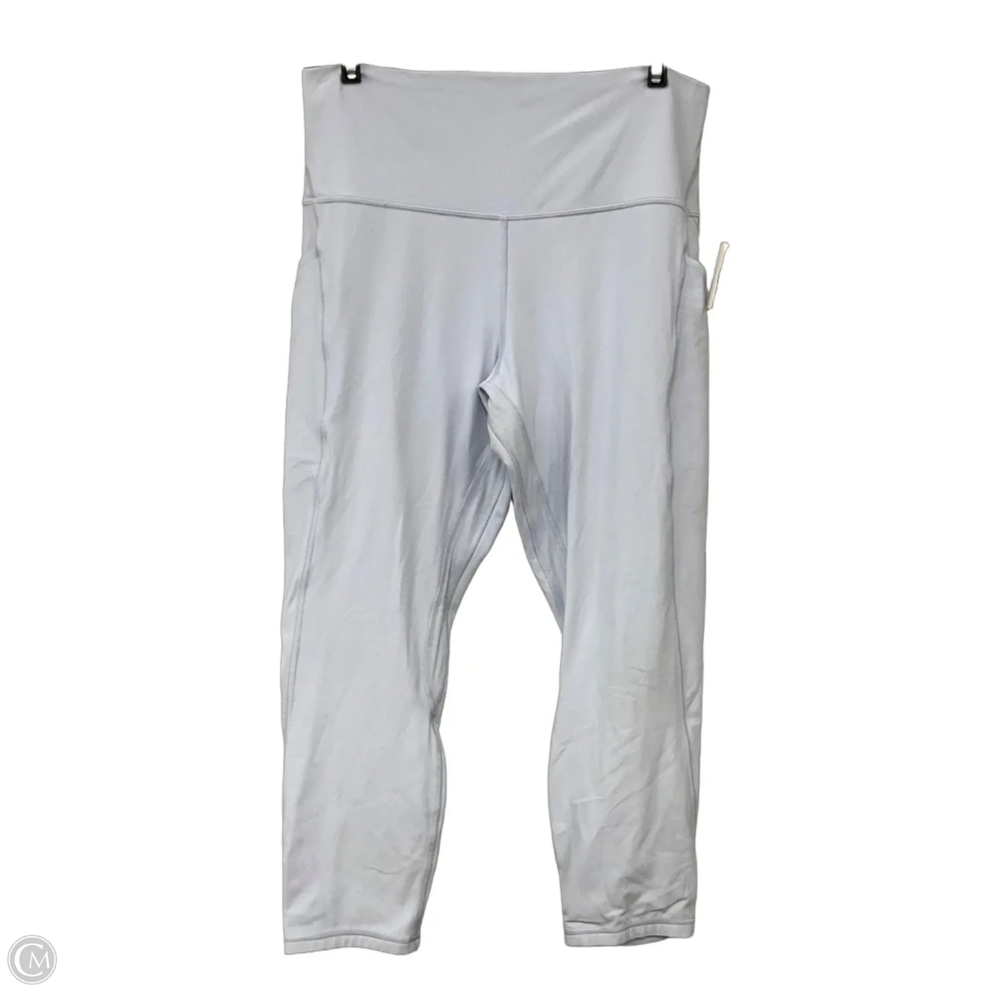 Athletic Legging capris By Lululemon In Blue, Size: 12