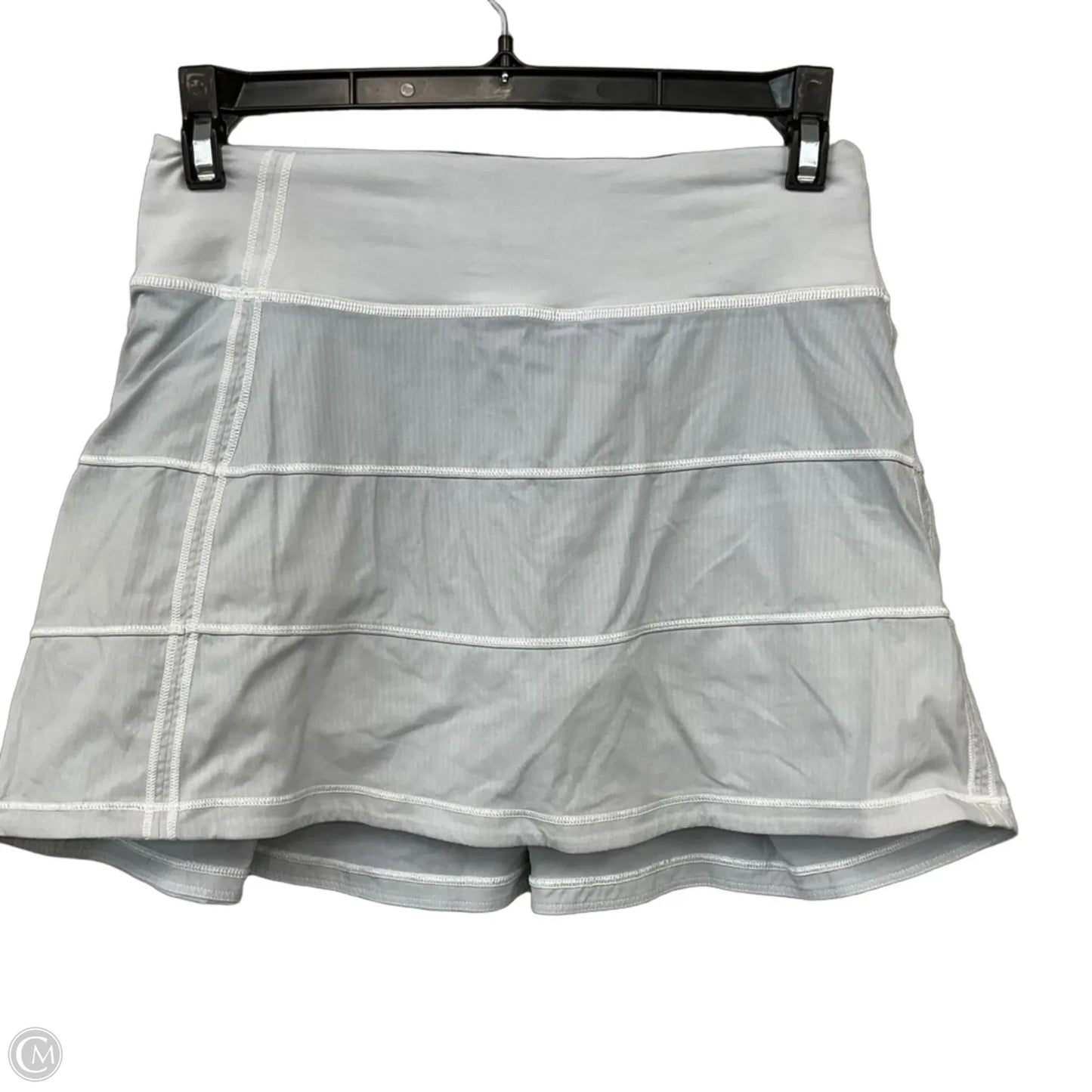 Athletic Skort By Lululemon In Grey, Size: 2