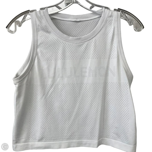 Athletic Tank Top By Lululemon In Grey, Size: 6