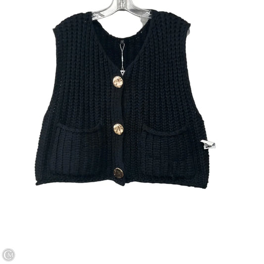 Vest Sweater By Anrabess In Black, Size: L