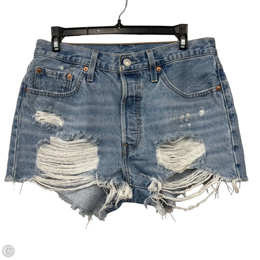 Shorts By Levis In Blue Denim, Size: 8