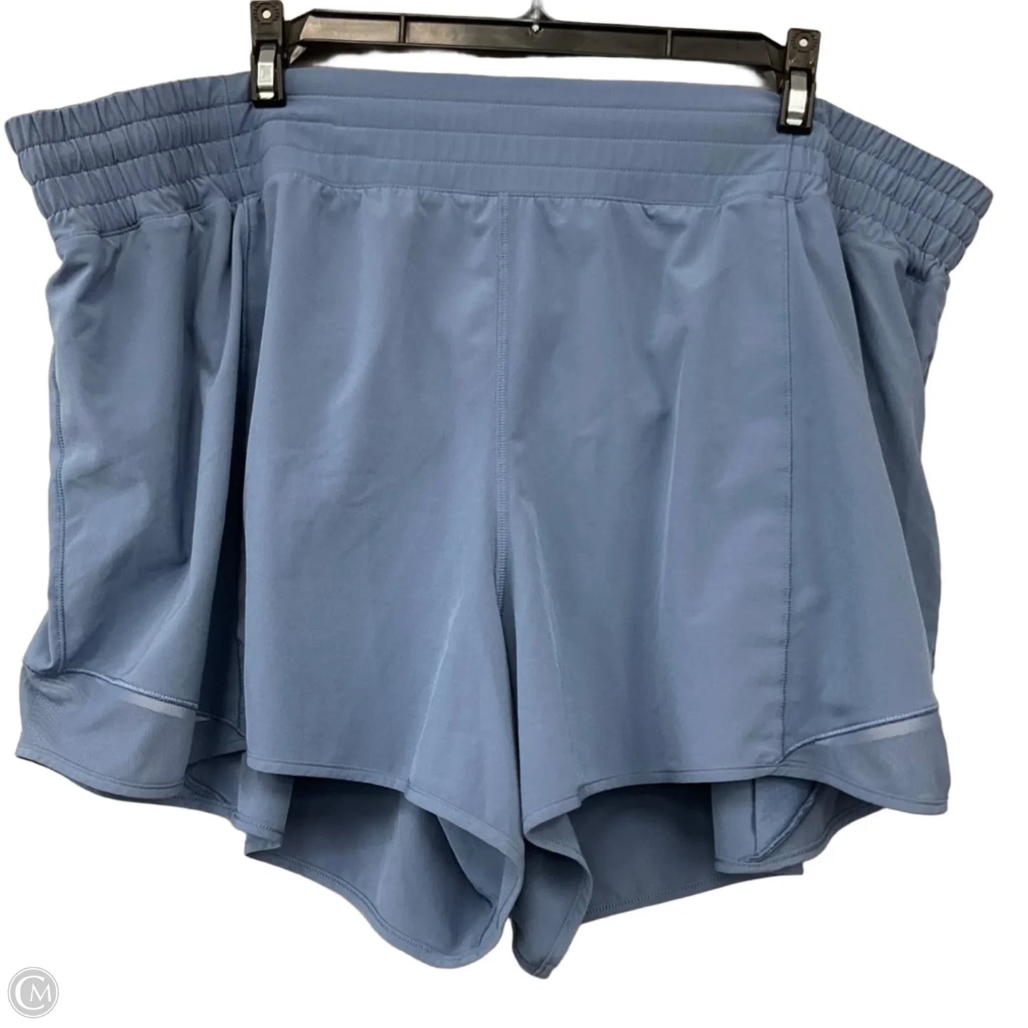 Athletic Shorts By Lululemon In Blue, Size: 20