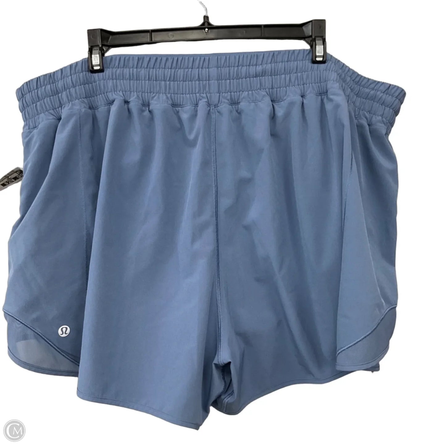 Athletic Shorts By Lululemon In Blue, Size: 20