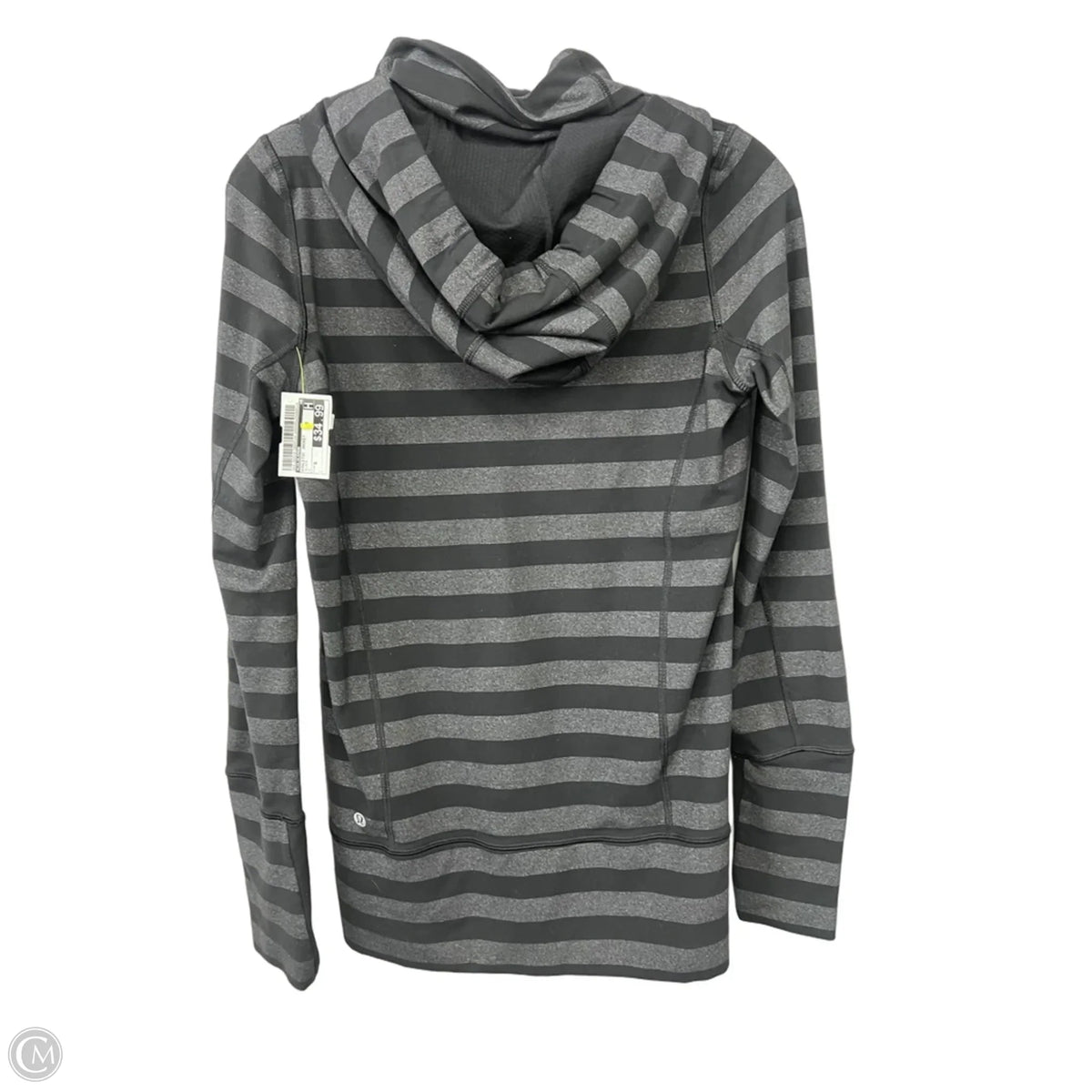 Athletic Jacket By Lululemon In Black, Size: 6
