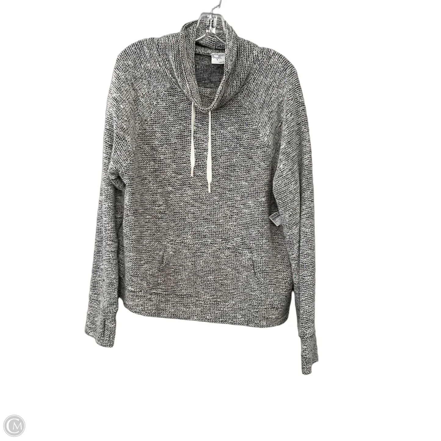 Sweatshirt Collar By Offline In Grey, Size: L