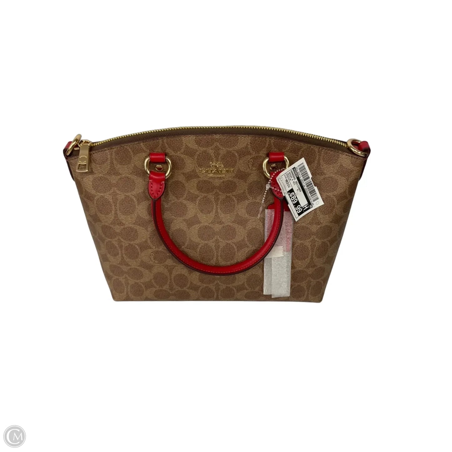 Handbag Designer By Coach, Size: Medium